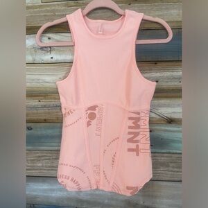 Intimately Fp movement Pink Wellness Happiness Tank Top size Small